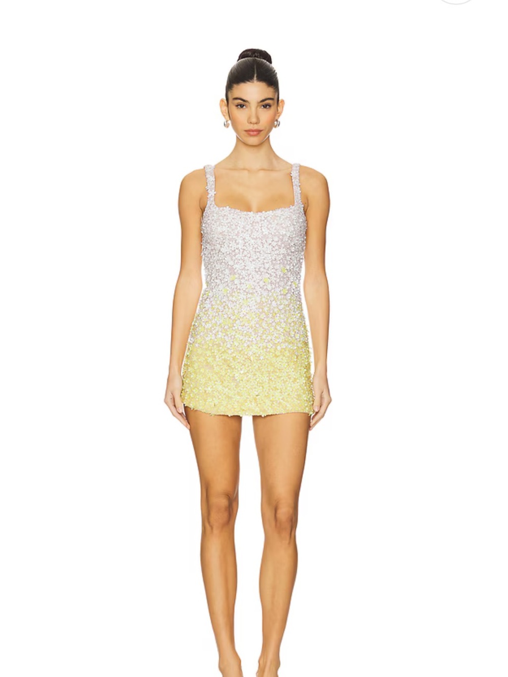 La Fuori Giulia Mini Dress in Blossom XS